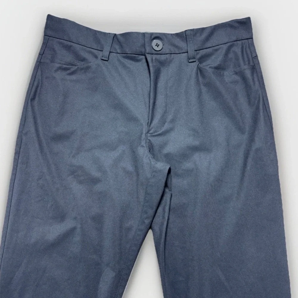 FLX Chino Pants Mens 30x32 Navy Blue Excellent Stretch Performance Commuter